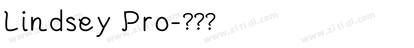 Lindsey Pro字体转换